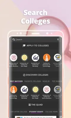 Plexuss International College Application android App screenshot 4