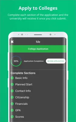 Plexuss International College Application android App screenshot 5