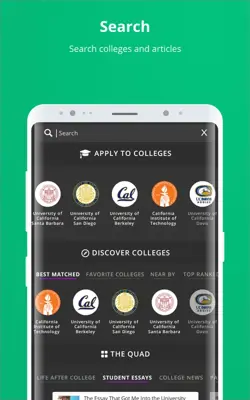 Plexuss International College Application android App screenshot 7