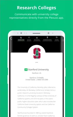 Plexuss International College Application android App screenshot 8